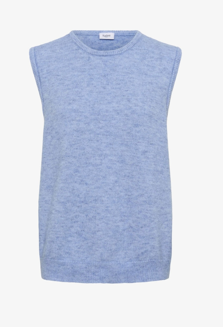 ZANETT SZ SHORT VEST HYDRANGEA MELANGE