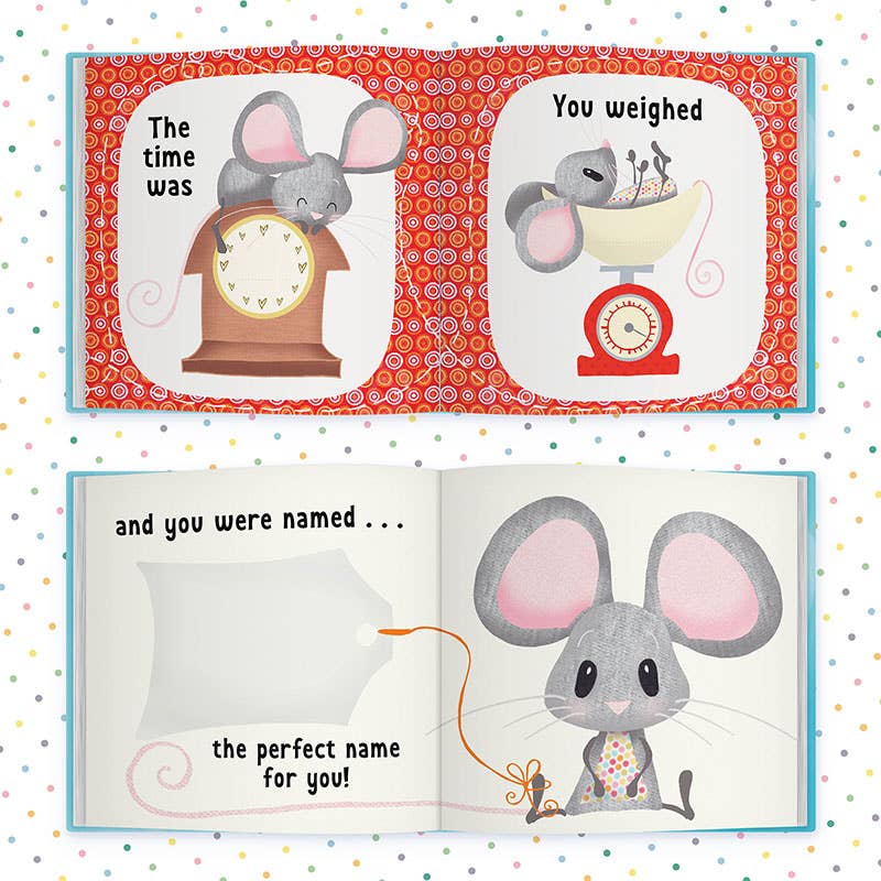 Born In August Gift Book | Baby Shower Gift | Personalised |