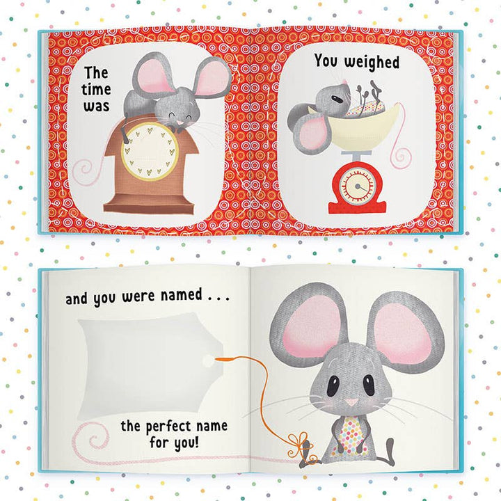 Born In August Gift Book | Baby Shower Gift | Personalised |