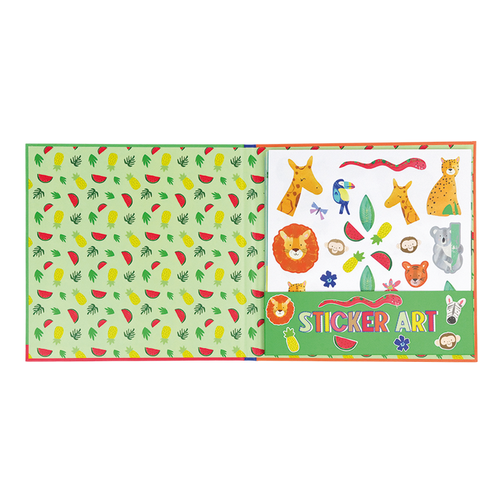 Jungle Sticker Art
