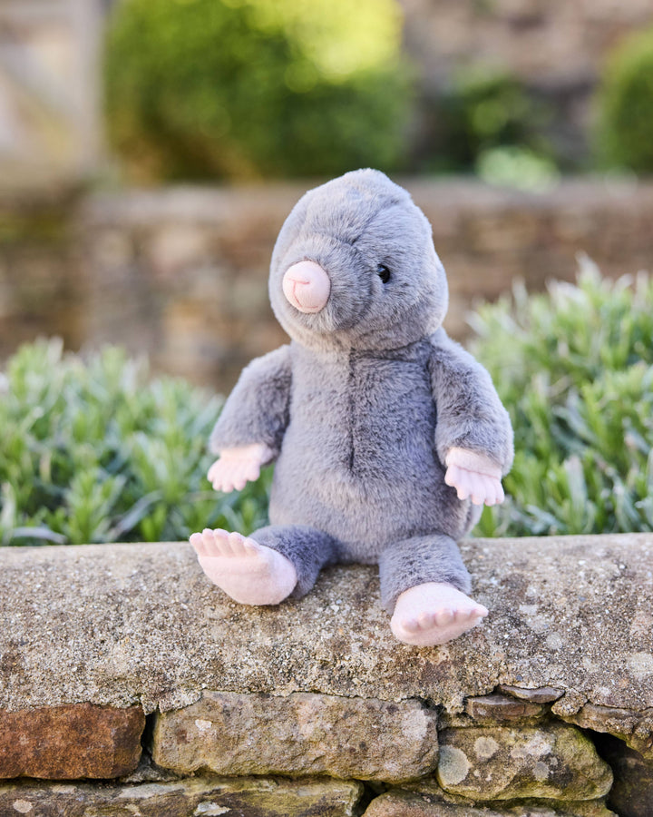 Mula Mole Stone Grey Soft Plush Toy Teddy Bear: Bear & Me / Mole