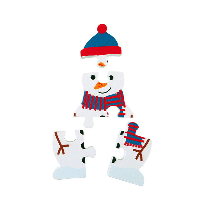 Snowman Wooden Puzzle