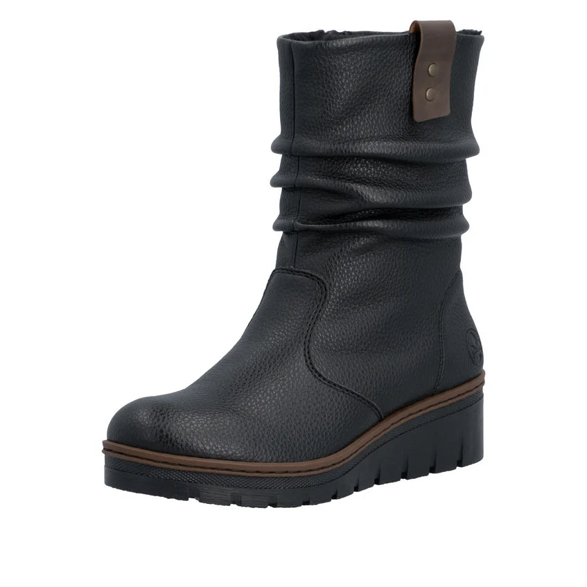 Rieker Women's Black Ankle Boots X9155-00