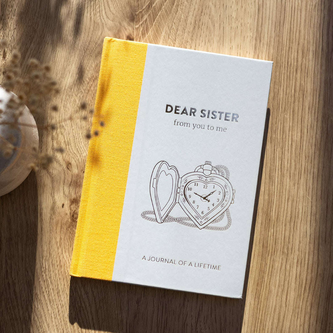 Dear Sister, Memory Journal, Heartfelt Keepsake Gift