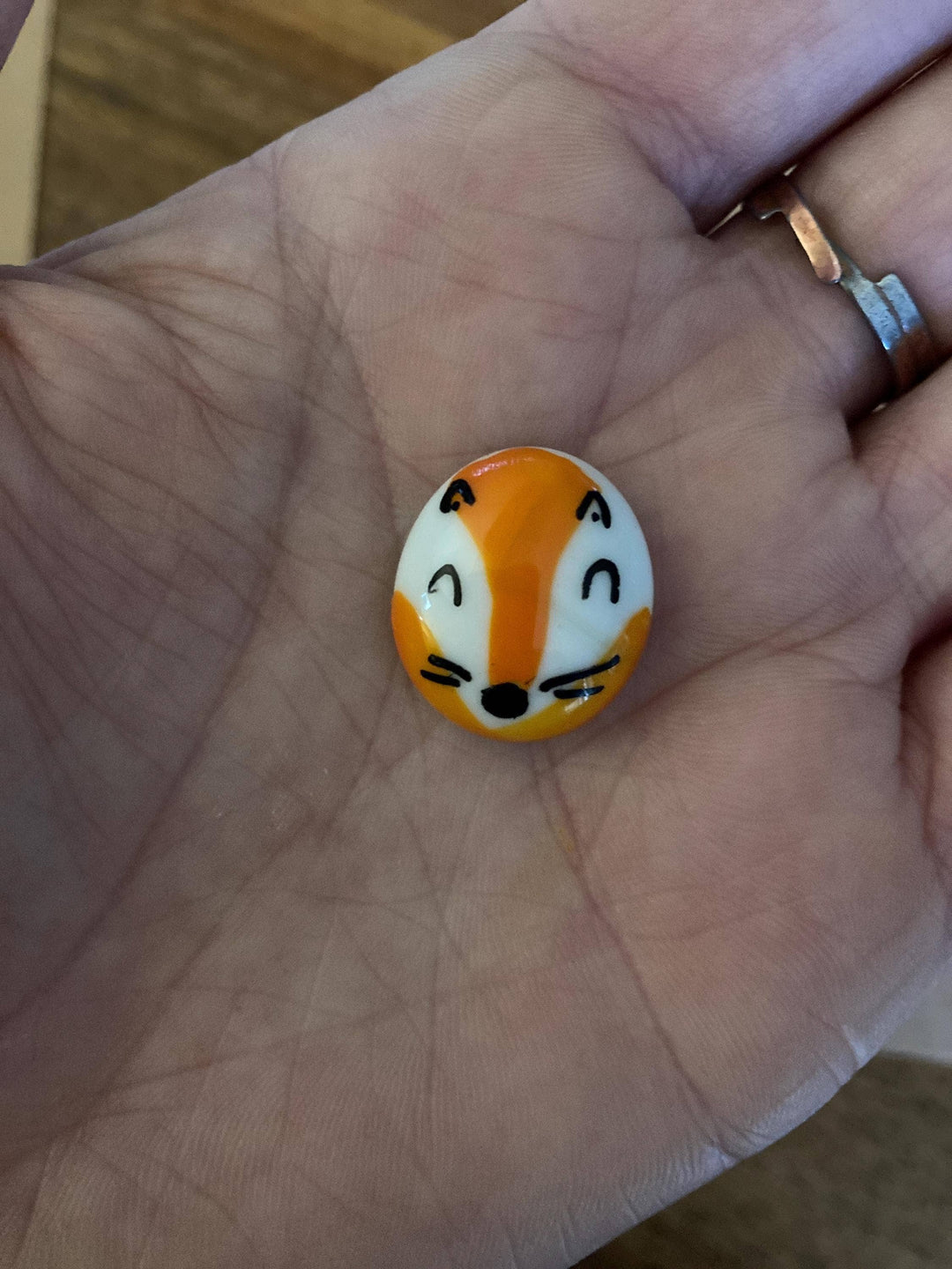 Fox Sake Pebble Charm Swear Jar For Stressed Friend