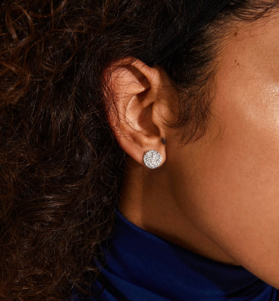 WYNONNA RUSTIC EARRINGS SILVER PLATED