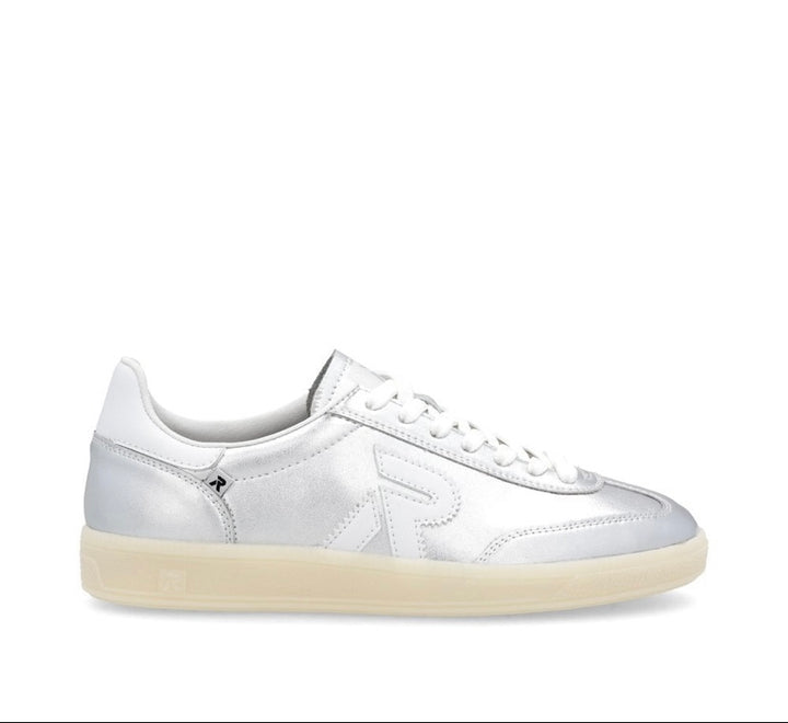 W2200-90 LADIES SHOES SILVER/PLATINUM GESTROBELT