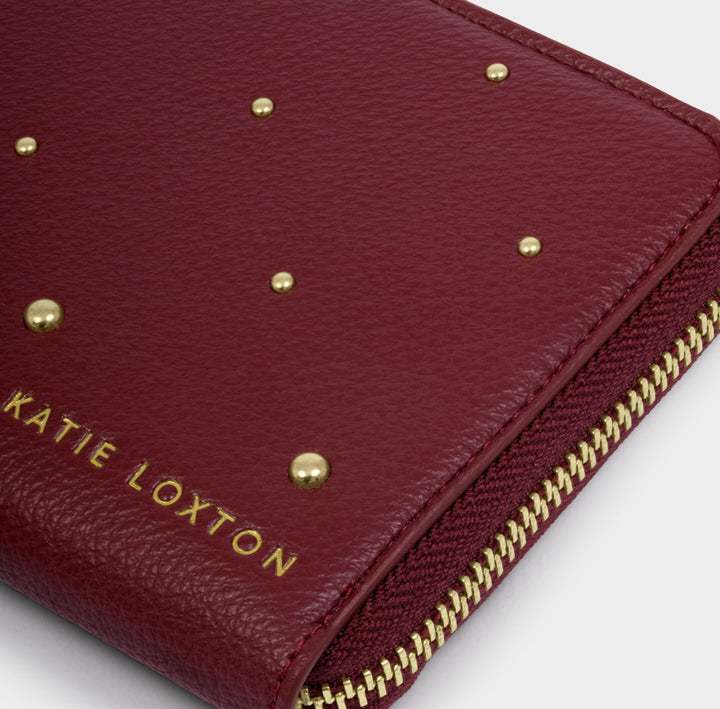 MEELA STUDDED PURSE| CHERRY