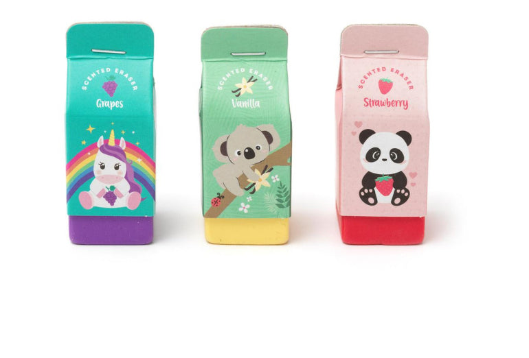 YUMMY YUMMY SCENTED ERASERS SET OF 3