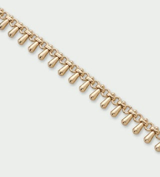 DEWDROP BRACELET GOLD