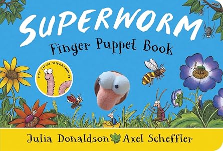 Superworm Finger Puppet Book (Board Book)