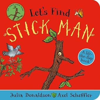 Let's Find Stick Man Lift-the-Flap Book