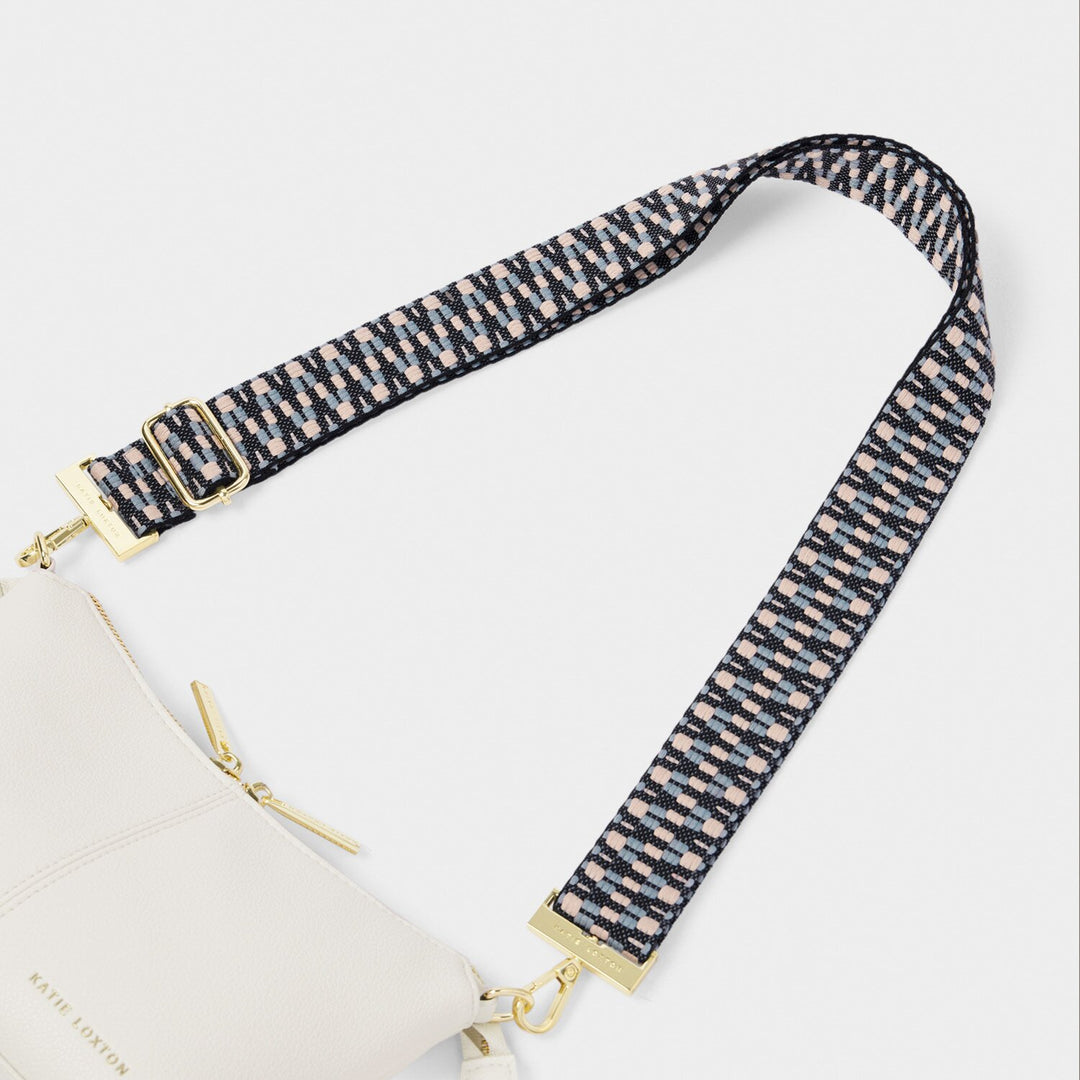 CANVAS STRAP SLATE ZIG ZAG 135CM