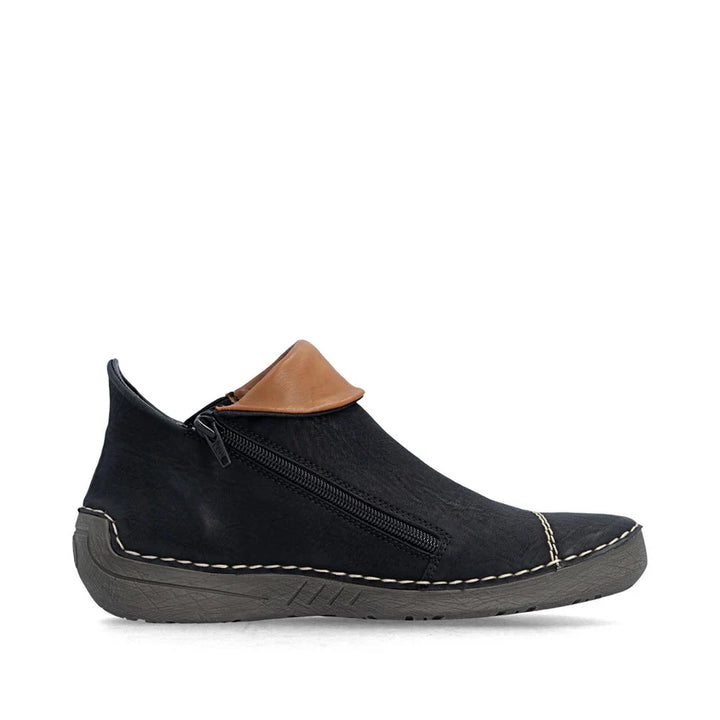 Rieker Women's Black Ankle Boots 72581-00