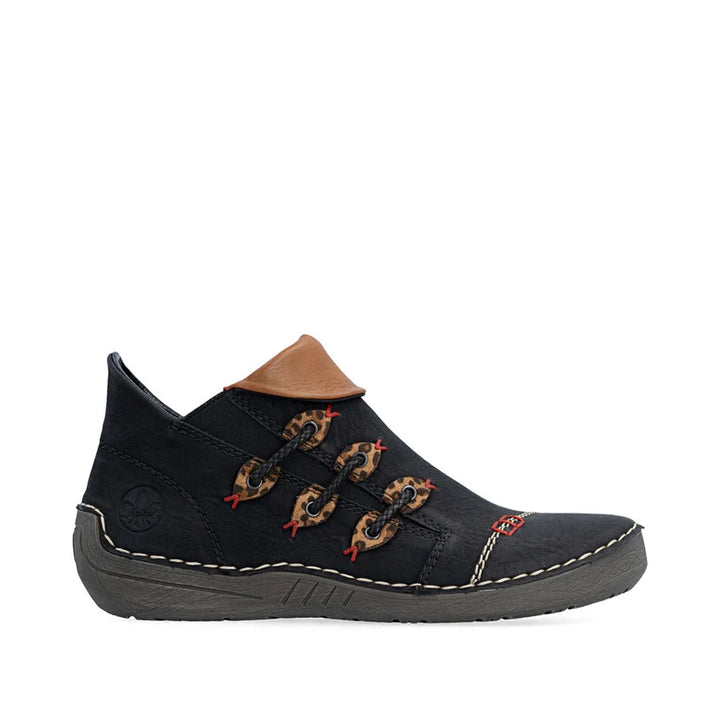 Rieker Women's Black Ankle Boots 72581-00