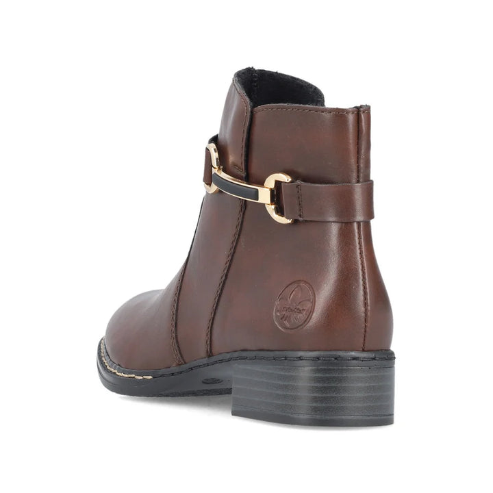 Rieker Women's Brown Ankle Boots 73487-25