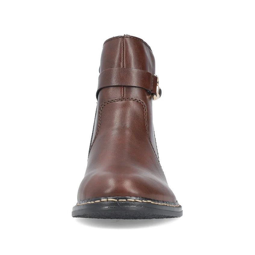 Rieker Women's Brown Ankle Boots 73487-25