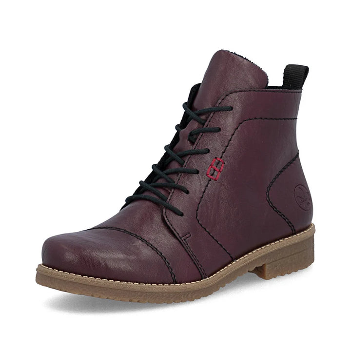 Rieker Women's Red Boots 73500-30