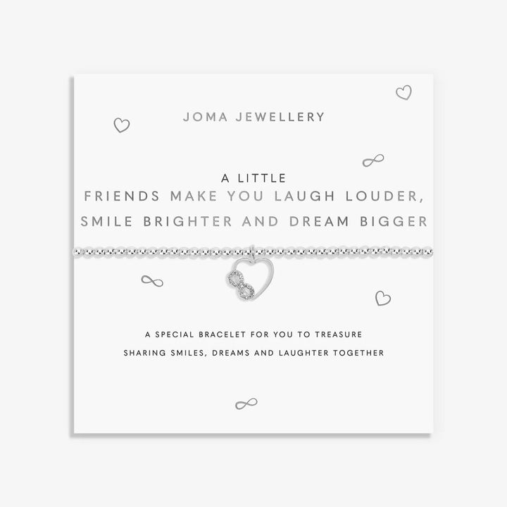 A Little Friends Make You Laugh Louder Smile Brighter And Dream Bigger Bracelet