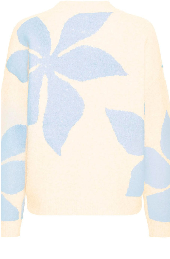 DELLA ROBBIA BLUE MMORLA SHORT SLEEVE JUMPER 2