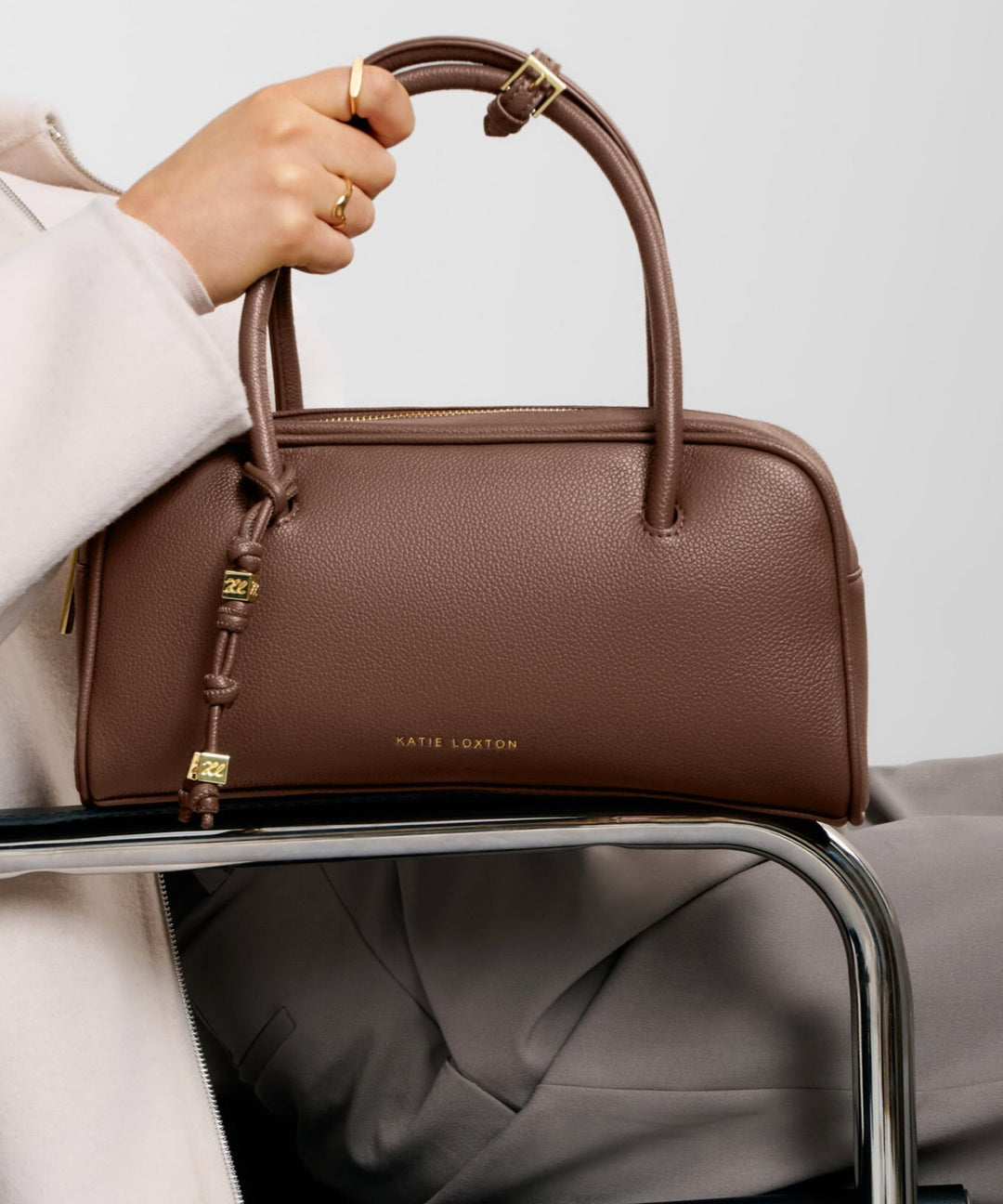 HADLEY BOWLING BAG | DARK CHOCOLATE