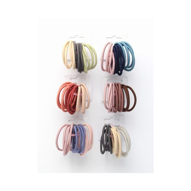 ASSORTED COLOUR HAIR BOBBLES