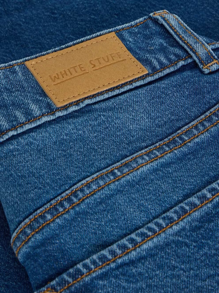 AYLA WIDE LEG JEANS MID DENIM