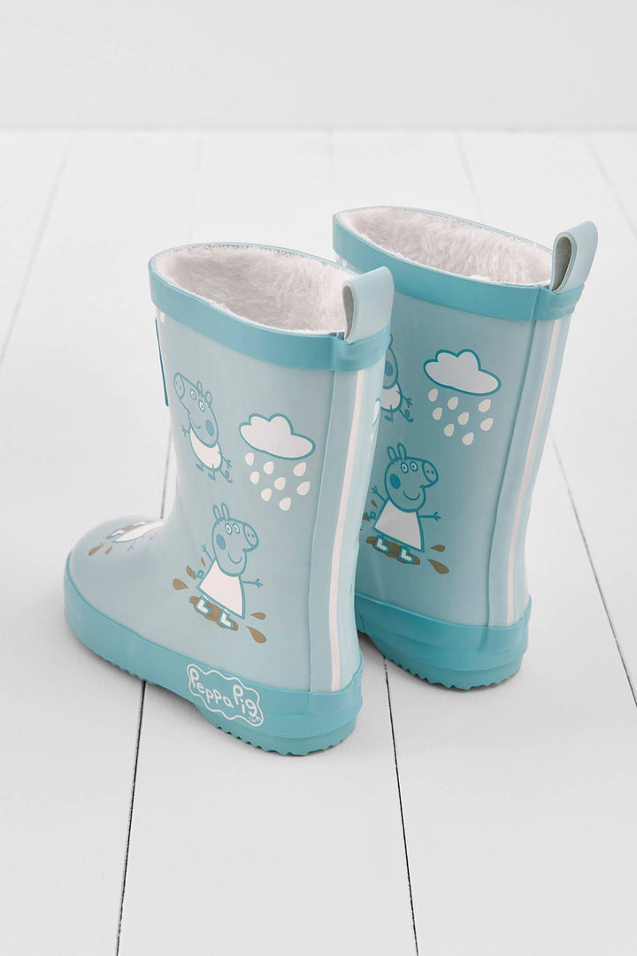 Peppa Pig George Blue Colour-Changing Kids Wellies: UK6