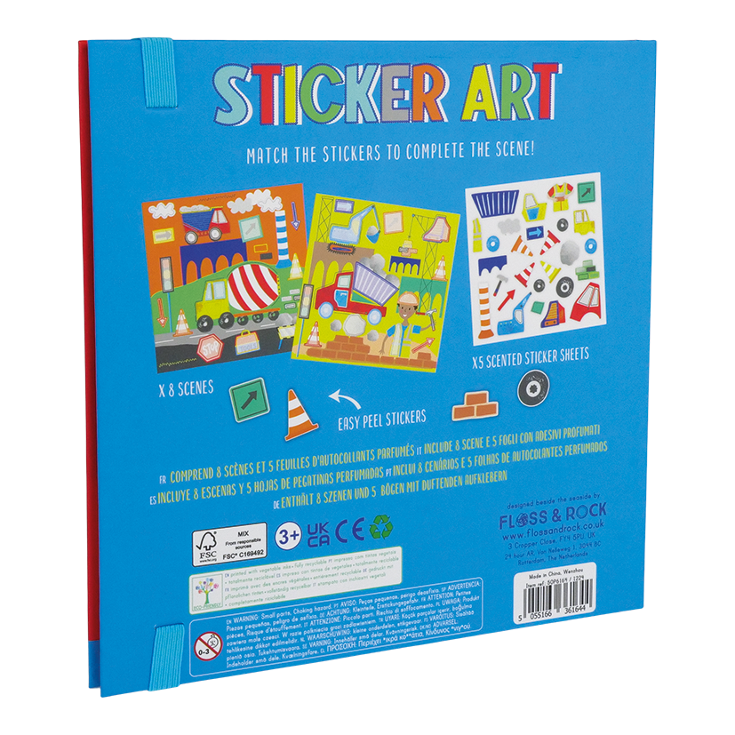 Construction Sticker Art