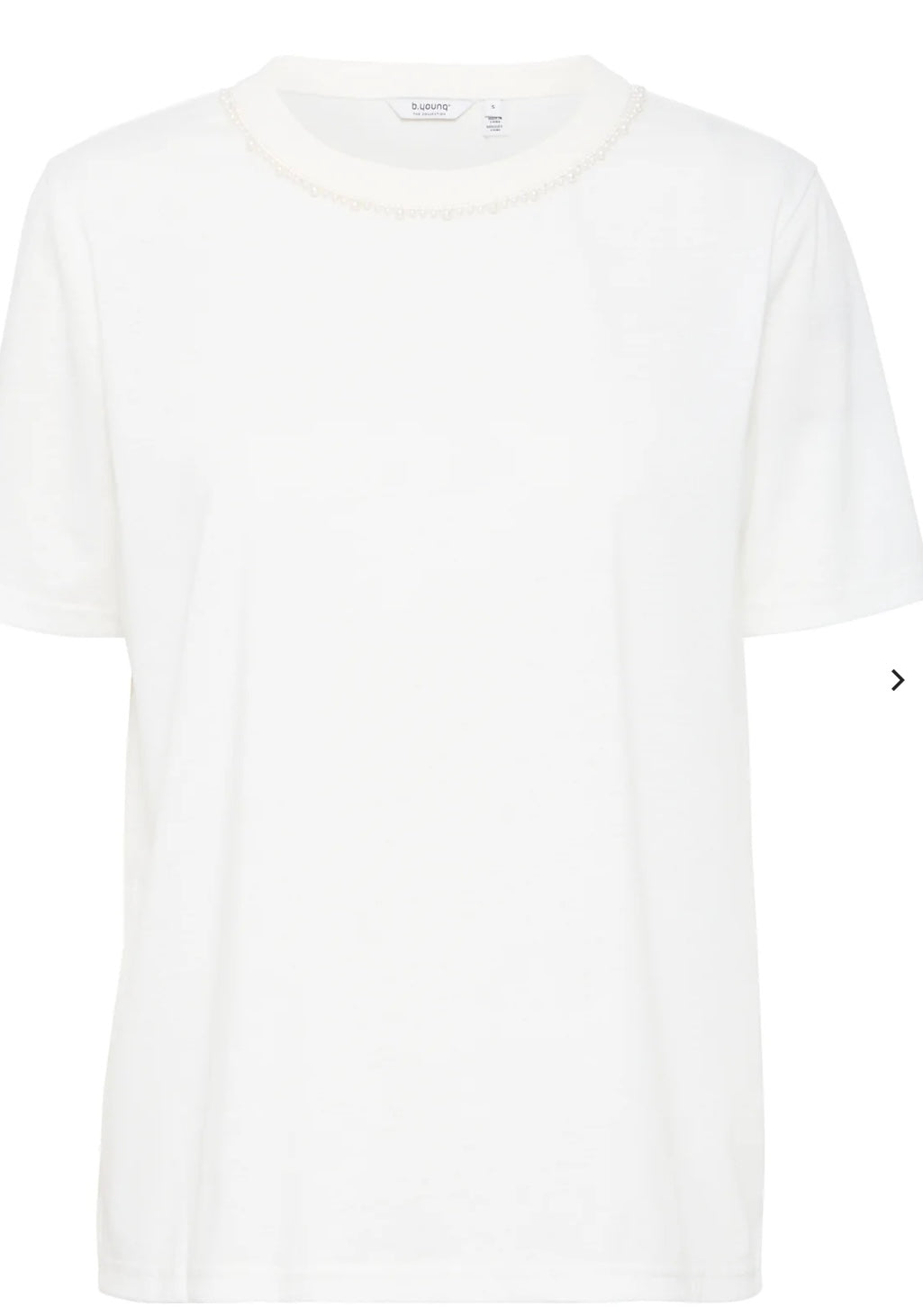 ROSITA PEARLY T-SHIRT MARSHMALLOW