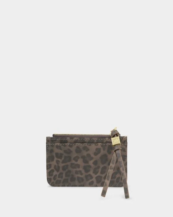 GIFT BOXED COIN & CARD HOLDER LEOPARD