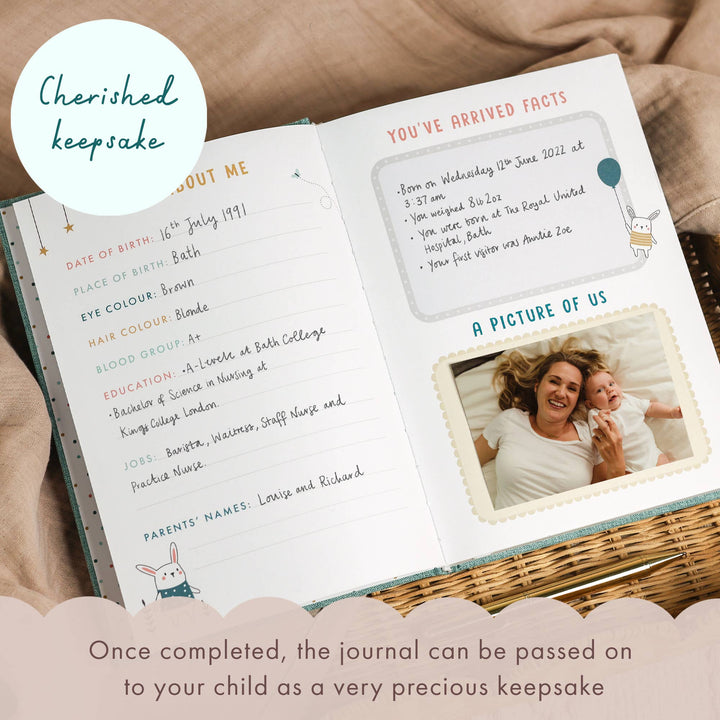 The Story of Us | Family Memory Journal | Keepsake Gift