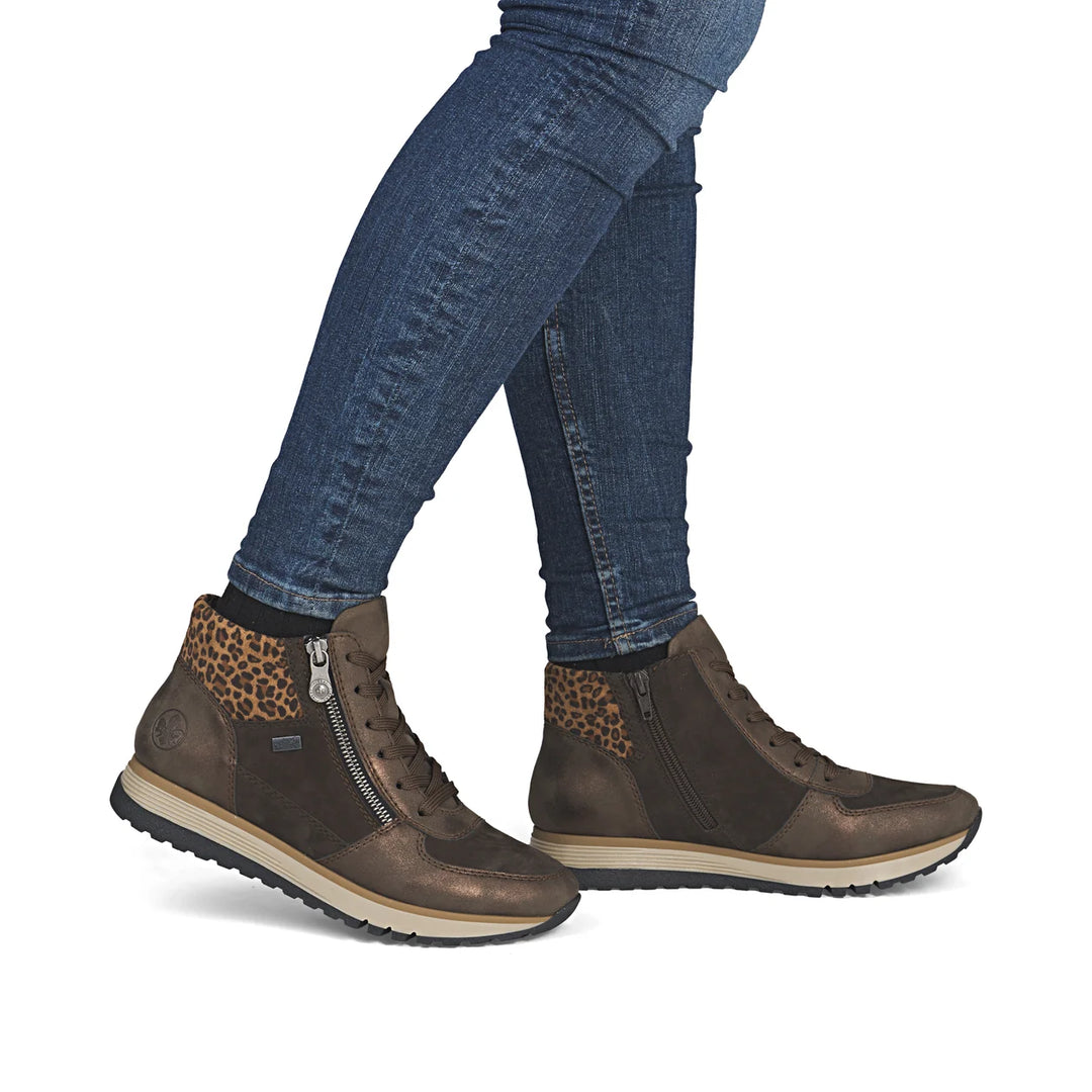 49040-24 rieker woman’s brown boots