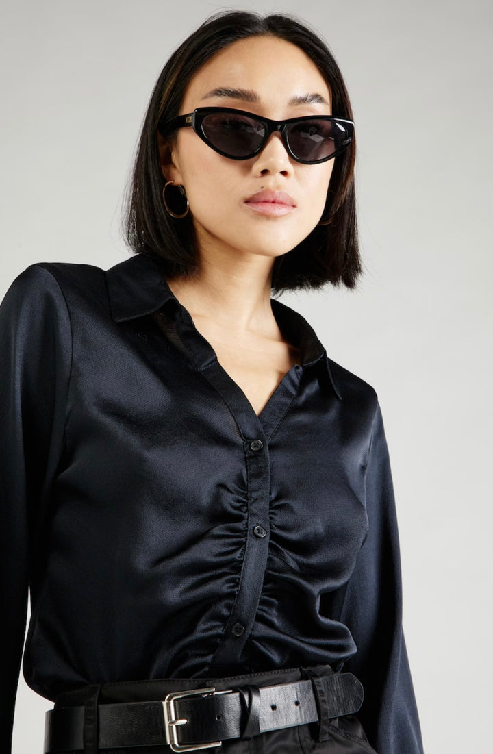 BLACK INARA SHIRT