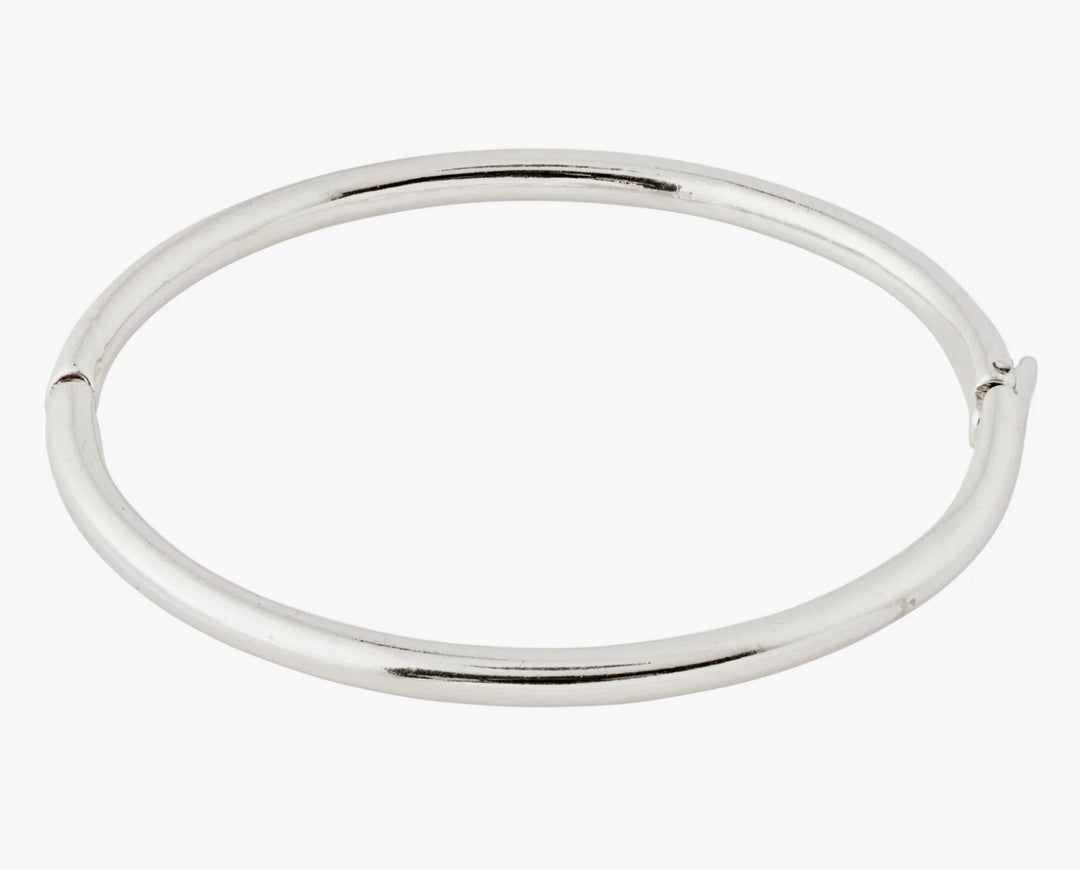 SOPHIA BANGLE BRACELET SILVER PLATED