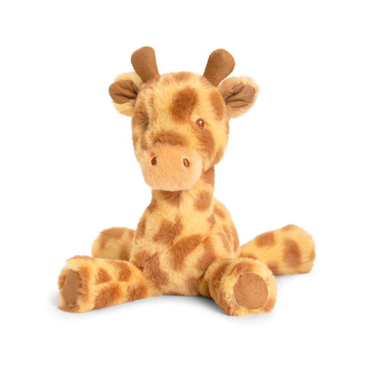 17cm Keeleco Huggy Giraffe - Keel Toys