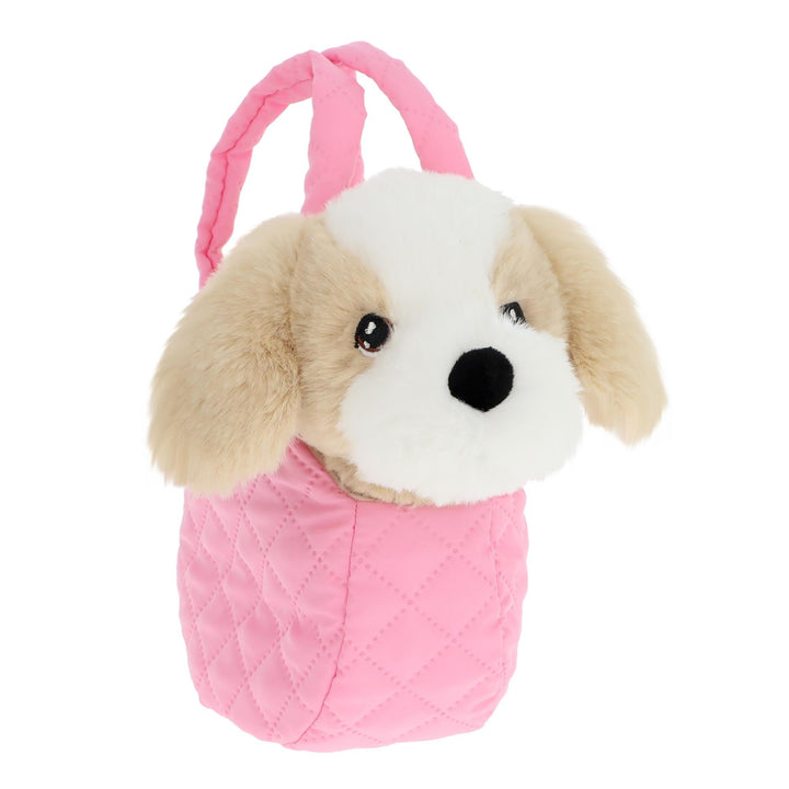 18cm Keeleco Puppy in Bag 4 Asstd