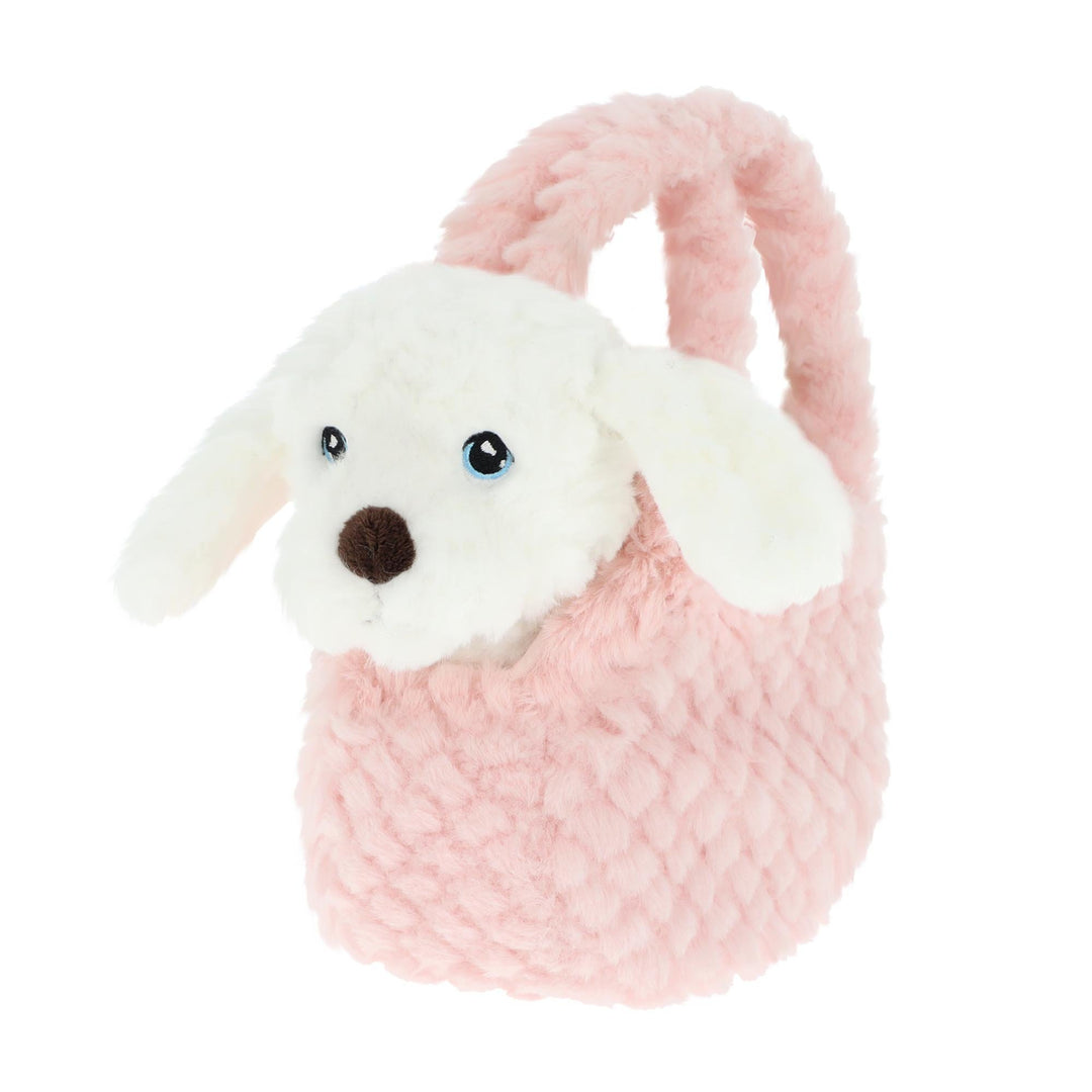 18cm Keeleco Puppy in Bag 4 Asstd