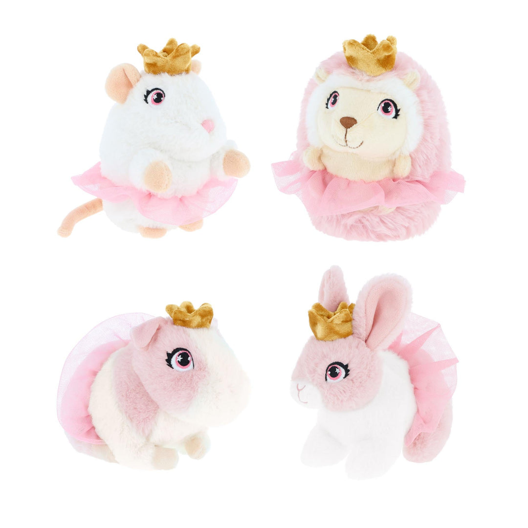 14cm Keeleco Pink Animals 4 Asstd