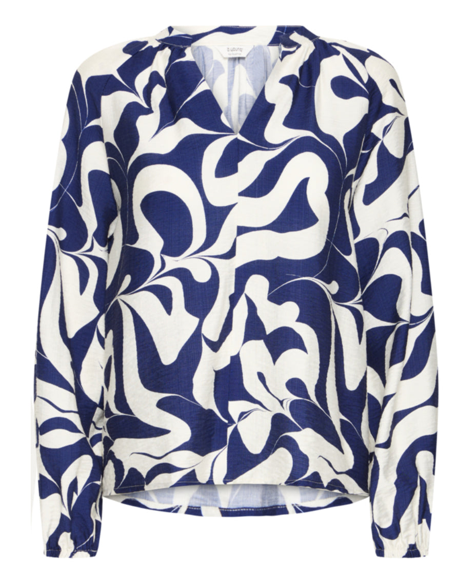 MEDIEVAL BLUE IKAIA BLOUSE