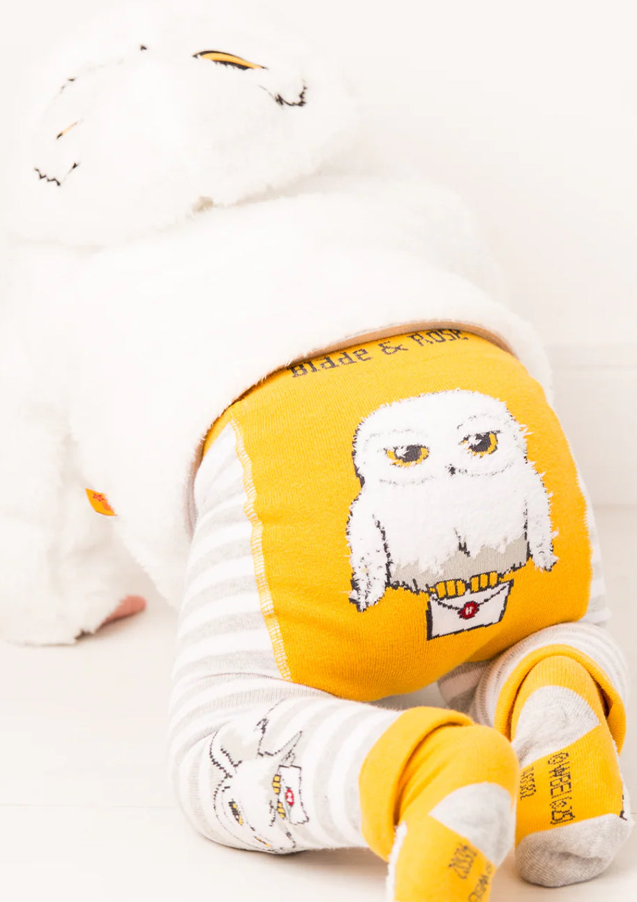 HARRY POTTER HEDWIG TOP, LEGGINGS AND SOCKS SET