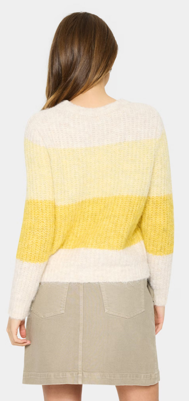 MANDY SZ PULLOVER MISTED YELLOW MELANGE