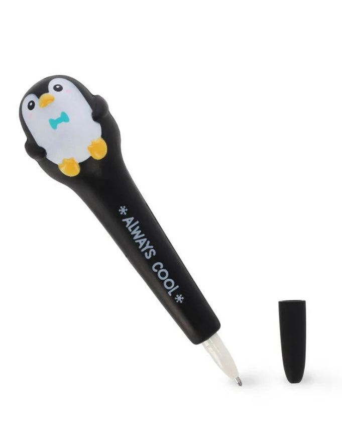 SQUISHY GEL PEN PENGUIN