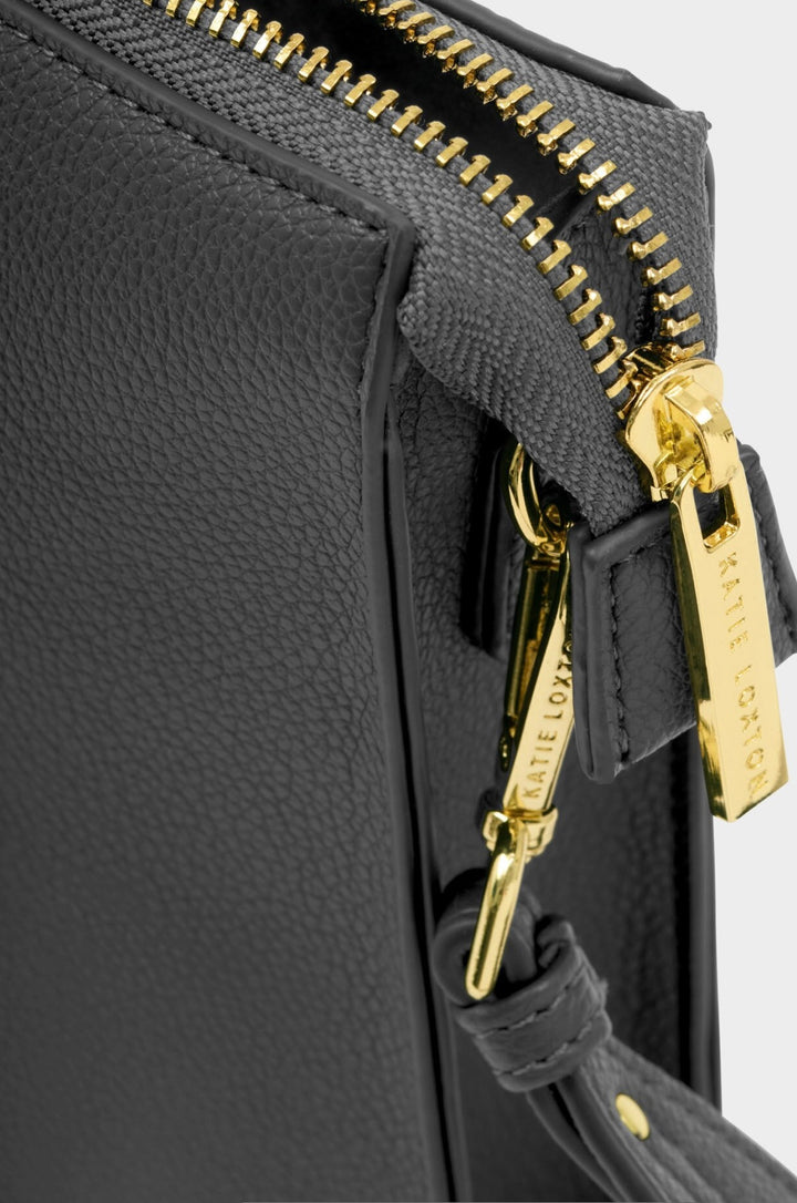 AVERY SLIM CROSSBODY BAG | GRAPHITE