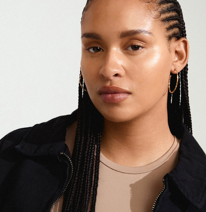 WYATT EARRINGS GOLD PLATED