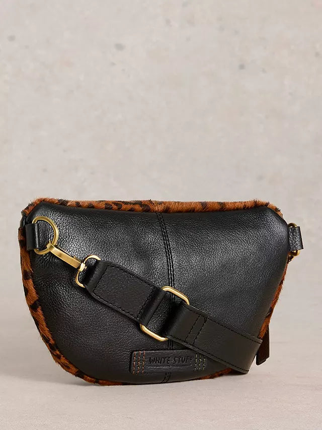 MINI SEBBY LEATHER SLING BAG BROWN MULTI