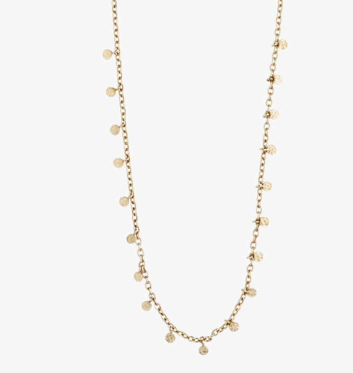 PANNA COIN NECKLACE GOLD PLATED
