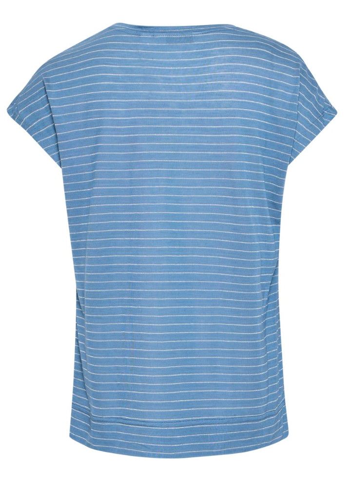 SAHRA T-SHIRT BLUE HORIZON MIX