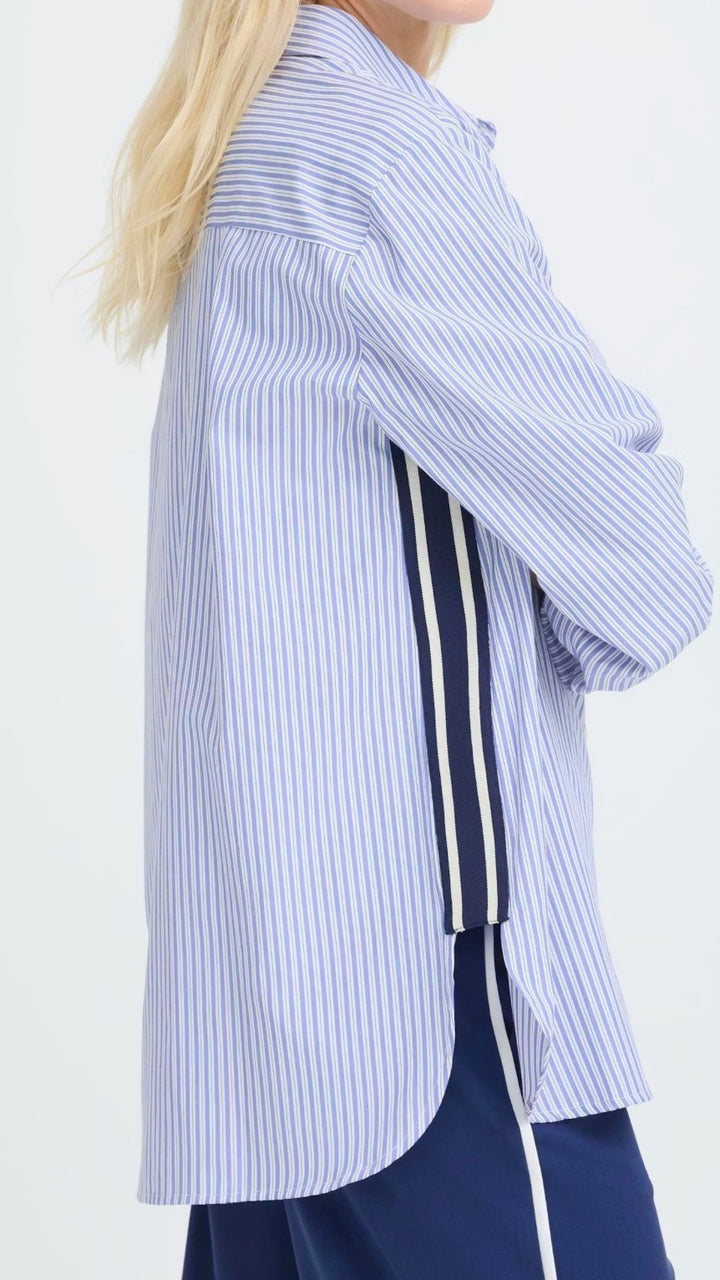 HANIO TAPE SHIRT HANIO STRIPE DELLA ROBBIA