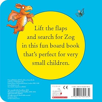 Let's Find Zog (Lift The Flap Board Book)